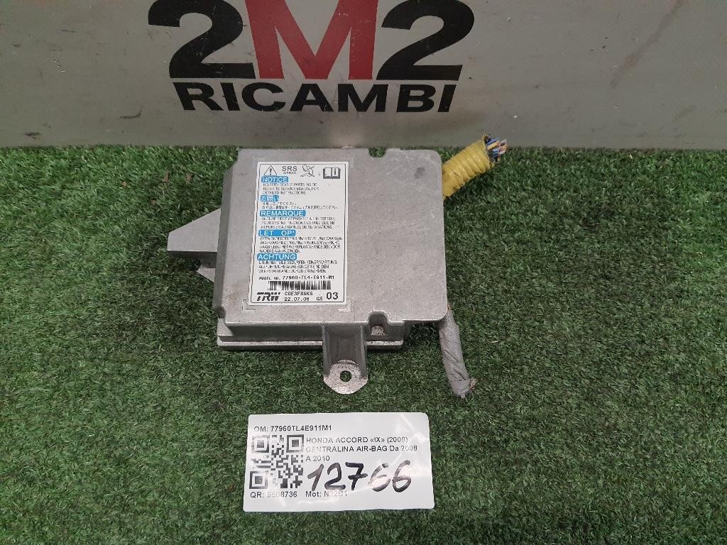 Centralina Air-bag 77960TL4E911M1 Honda Accord IX 2009