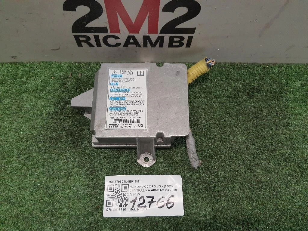 Centralina Air-bag 77960TL4E911M1 Honda Accord IX 2009