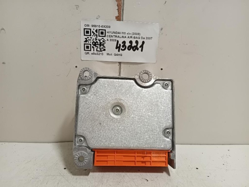Centralina Air-bag 95910-0X200 Hyundai I10 I 2008