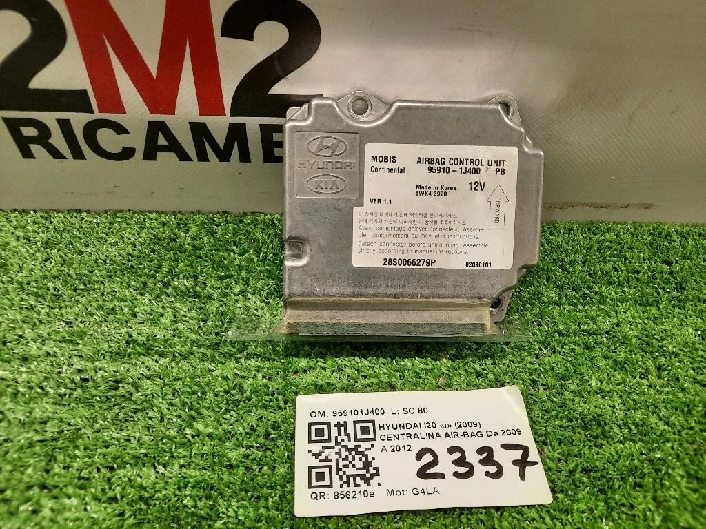Centralina Air-bag 959101J400 Hyundai I20 I 2009