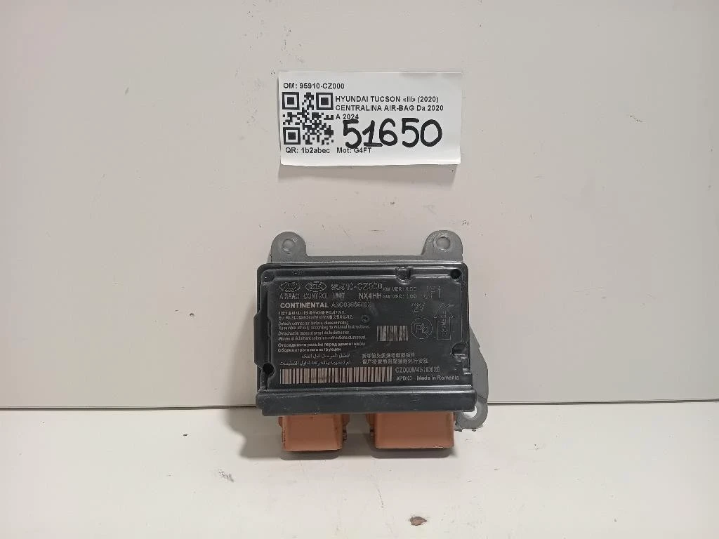 Centralina Air-bag 95910-CZ000 Hyundai Tucson III 2020