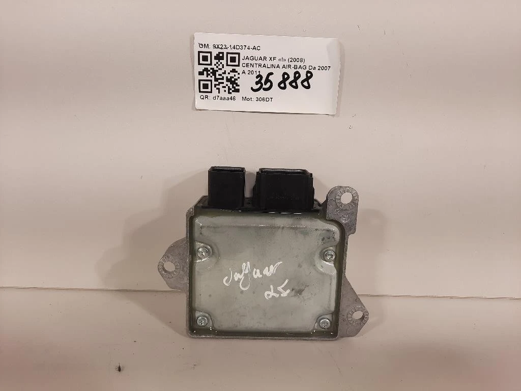 Centralina Air-bag 9X23-14D374-AC Jaguar XF I 2008