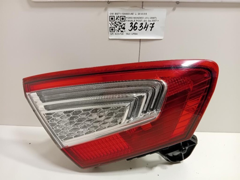 Fanale POST SX BS71-13A603-AE Ford Mondeo IV 2007