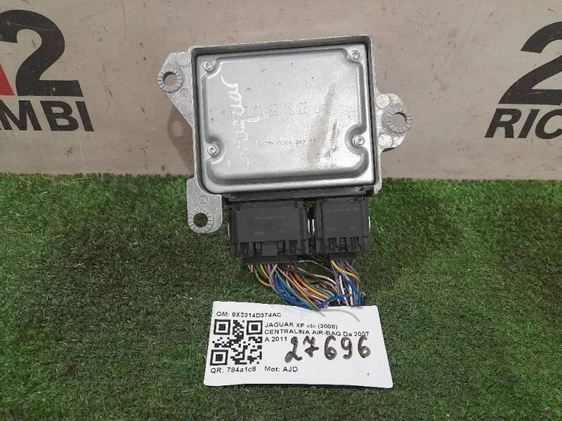Centralina Air-bag 8X2314D374AC Jaguar XF I 2008