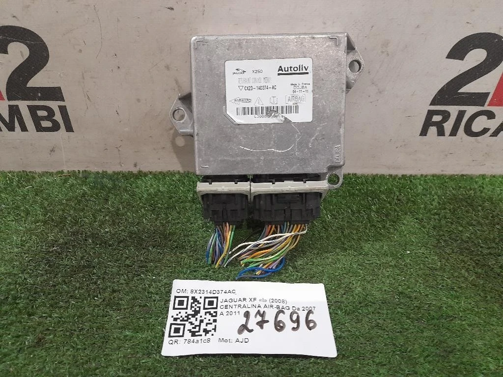 Centralina Air-bag 8X2314D374AC Jaguar XF I 2008