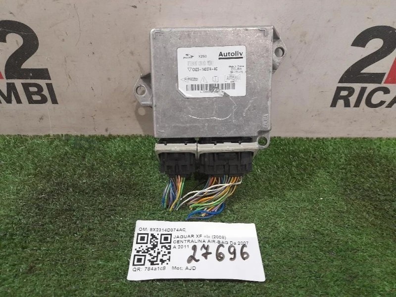 Centralina Air-bag 8X2314D374AC Jaguar XF I 2008