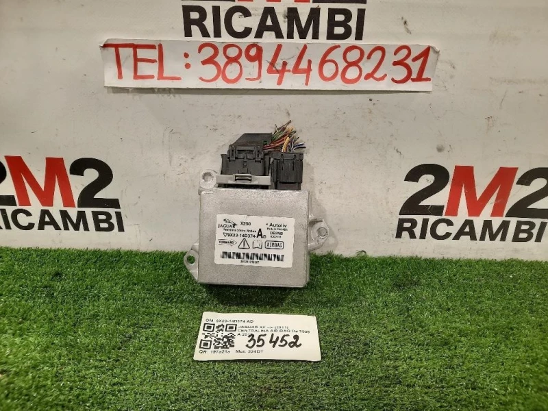 Centralina Air-bag 9X23-14D374-AD Jaguar XF I 2011