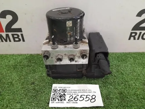 ABS Gruppo ANT 1K0614517CP Volkswagen GOLF VI 2009
