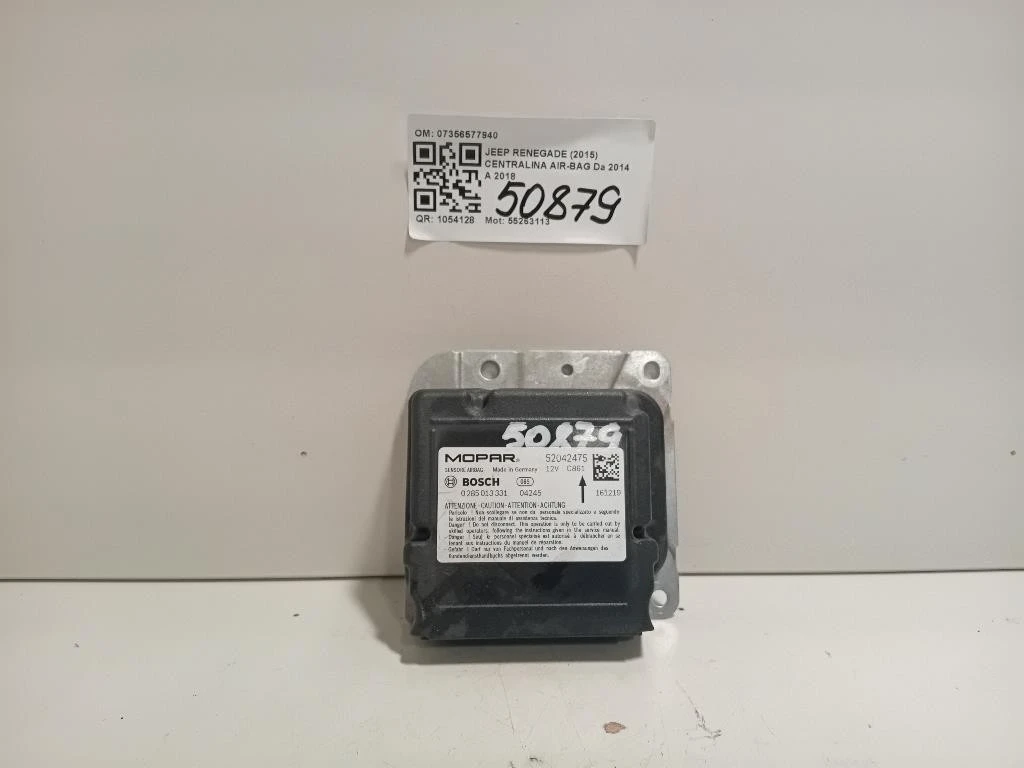 Centralina Air-bag 52042475 Jeep Renegade 2015