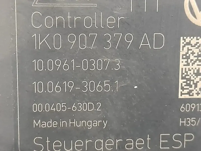 ABS Gruppo ANT 1K0907379AD AUDI GOLF Volkswagen GOLF VI 2009