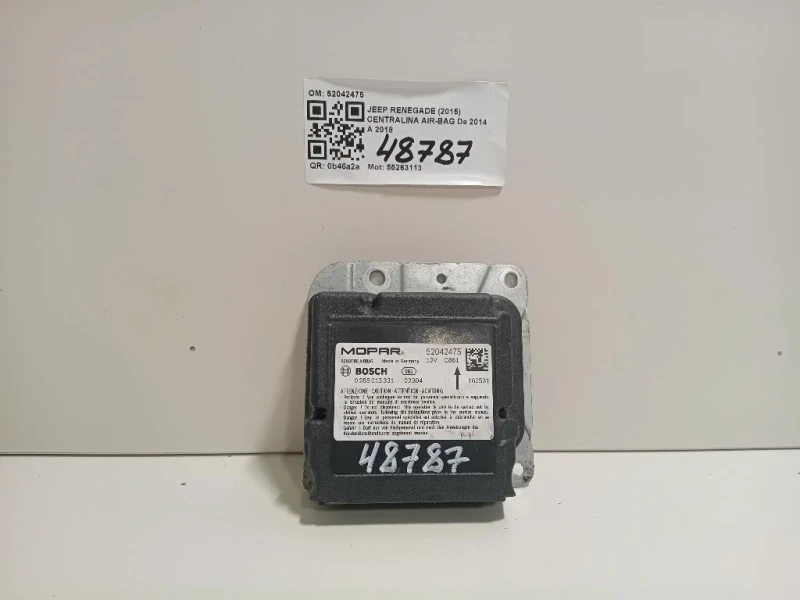 Centralina Air-bag 52042475 Jeep Renegade 2015