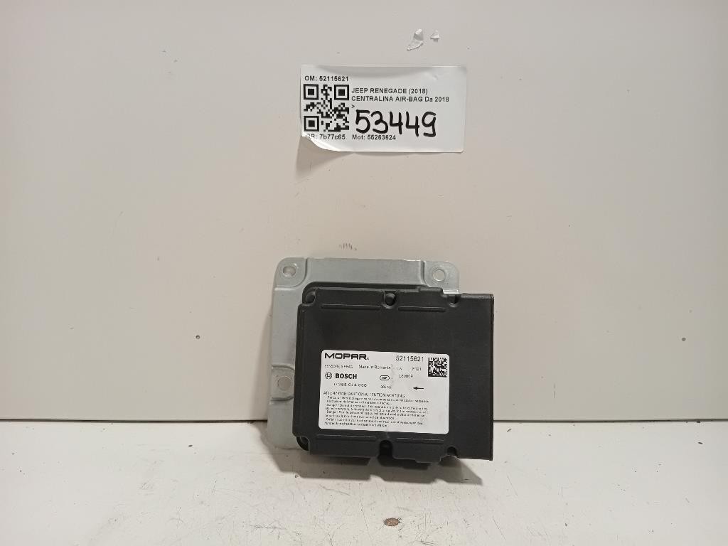 Centralina Air-bag 52115621 Jeep Renegade 2018