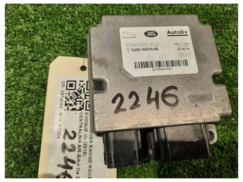 Centralina Air-bag GJ3214D374AB Land Rover Range Rover Evoque I 2015