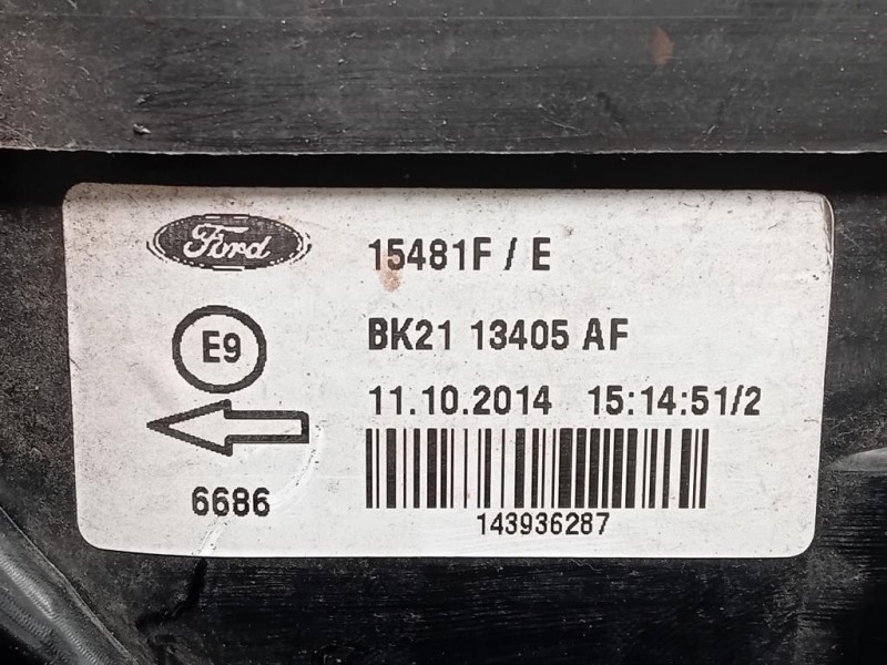 Fanale POST SX BK21-13405- AG Ford Transit Custom I 2013