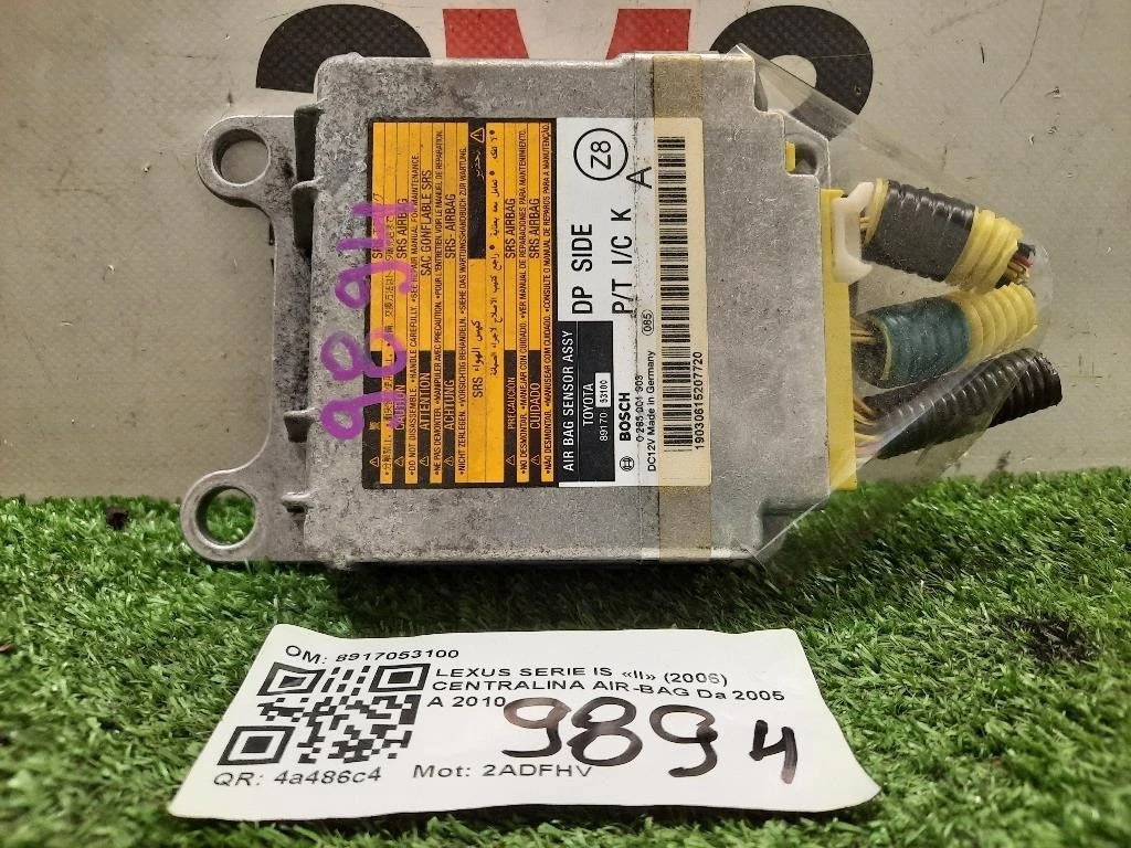 Centralina Air-bag 8917053100 Lexus Serie IS II 2006