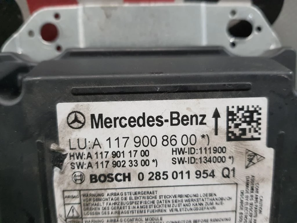 Centralina Air-bag A1179008600 Mercedes Classe A W176 2013