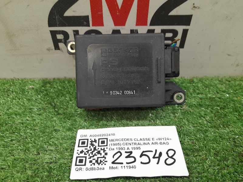 Centralina Air-bag A0048202410 Mercedes Classe E W124 1985