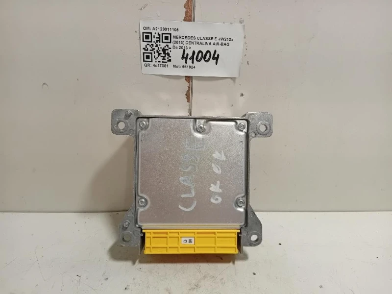 Centralina Air-bag A2129011105 Mercedes Classe E W212 2013