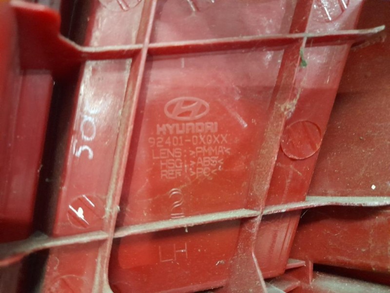 Fanale POST SX 924010X020 Hyundai I10 I 2008