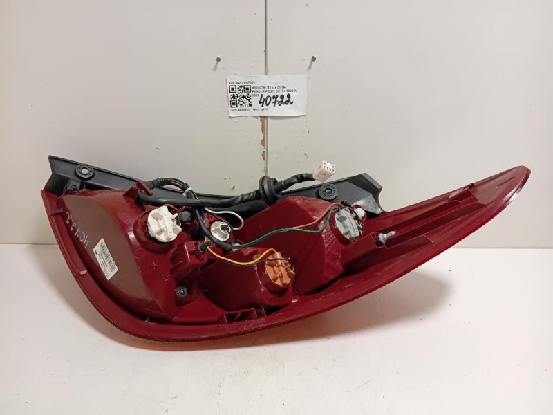 Fanale POST SX 92401-4P000 Hyundai I20 I 2009