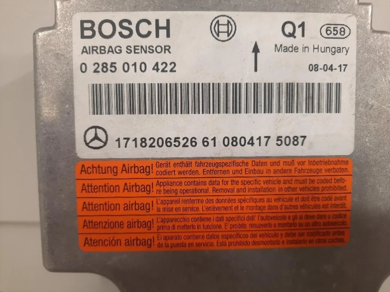 Centralina Air-bag 1718206526 Mercedes Classe SLK R171 2004