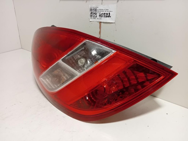 Fanale POST SX 92401-4P000 Hyundai I20 I 2009
