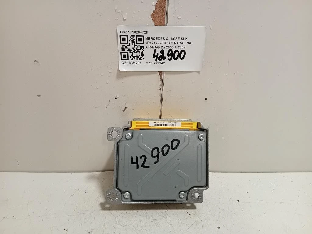 Centralina Air-bag 1718204726 Mercedes Classe SLK R171 2008