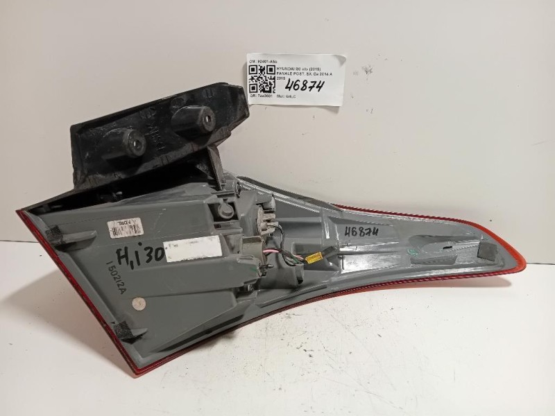 Fanale POST SX 92401-A50 Hyundai I30 II 2015