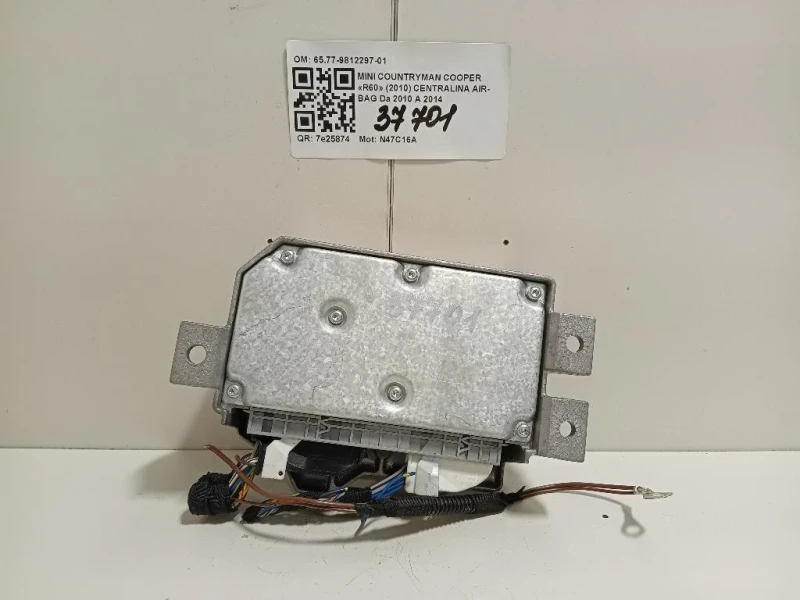 Centralina Air-bag 6577-9812297-01 Mini Countryman Cooper R60 2010