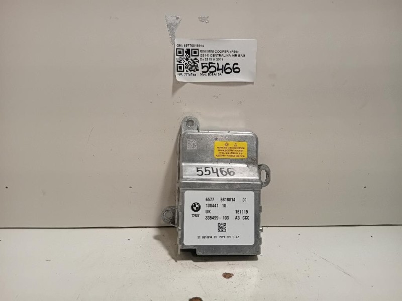 Centralina Air-bag 65776818814 Mini MINI Cooper F56 2014