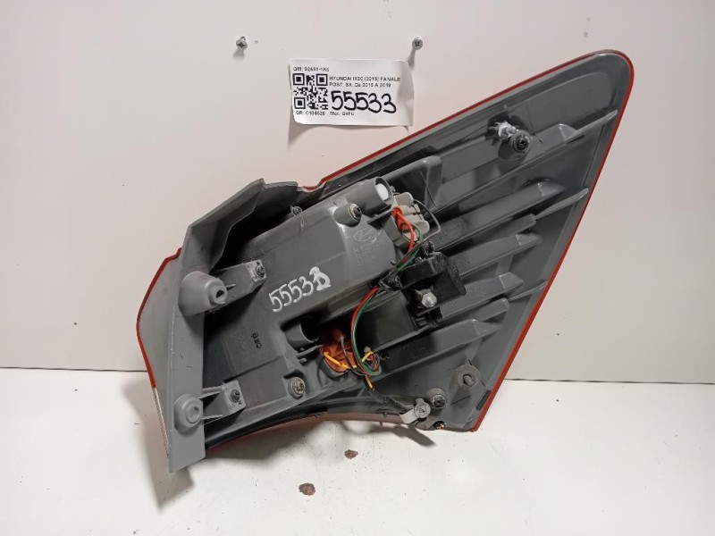 Fanale POST SX 92401-1K0 Hyundai IX20 2015