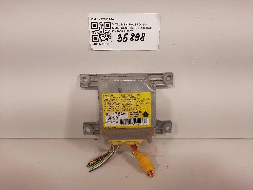 Centralina Air-bag W2T60275A Mitsubishi Pajero III 2000