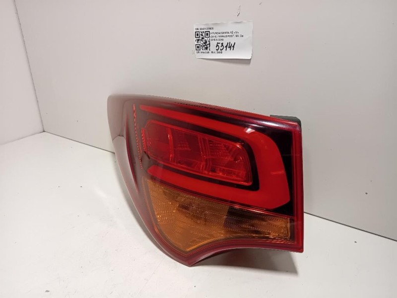 Fanale POST SX 92401-2W600 Hyundai Santa FÉ IV 2015