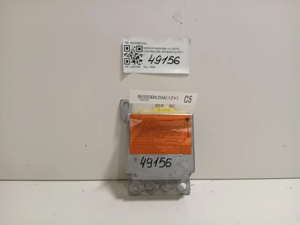 Centralina Air-bag 98820BK20A Nissan Qashqai I 2010