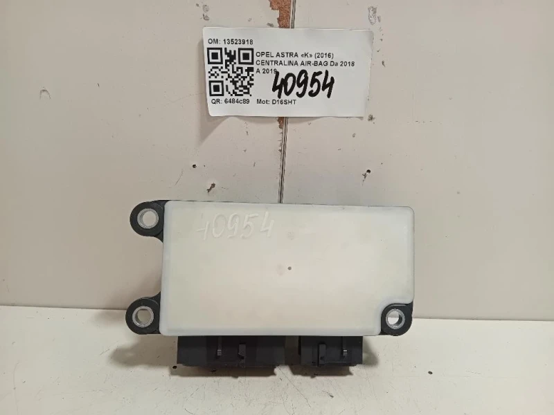 Centralina Air-bag 13523918 Opel Astra K 2016