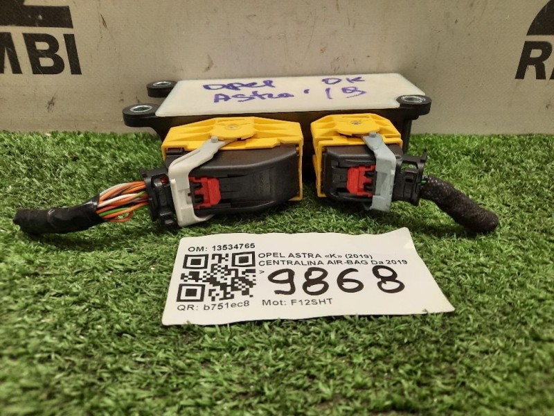 Centralina Air-bag 13534765 Opel Astra K 2019