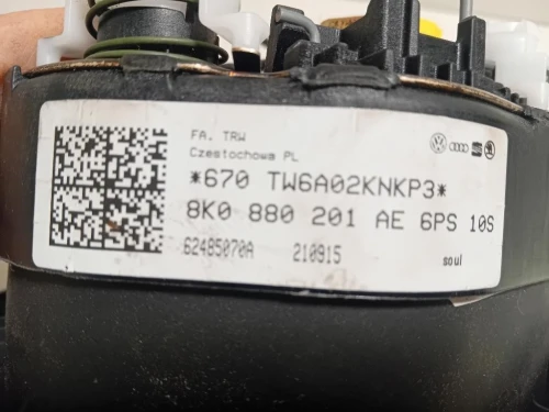 Air-bag Guidatore 8K0 890 201 AE Audi A5 8TA Sportback 2012