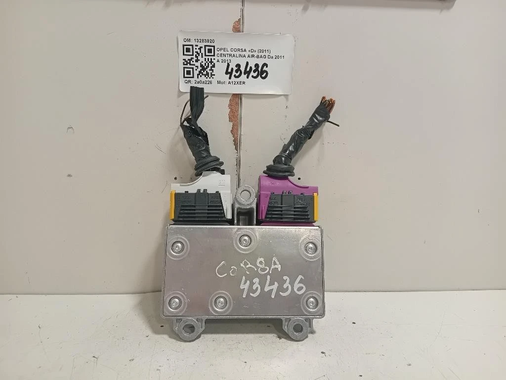 Centralina Air-bag 13283820 Opel Corsa D 2011