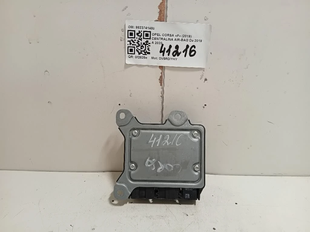 Centralina Air-bag 9823741480 Opel Corsa F 2019