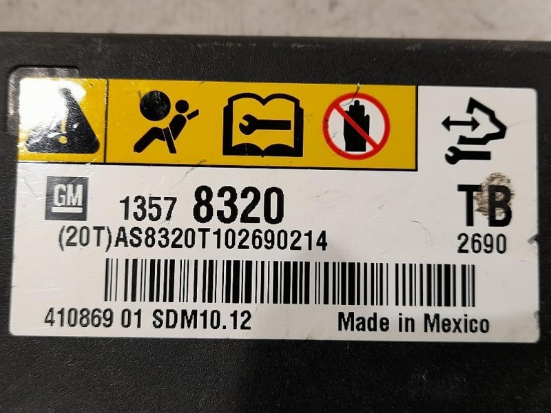 Centralina Air-bag 13578320 Opel Insignia A 2013