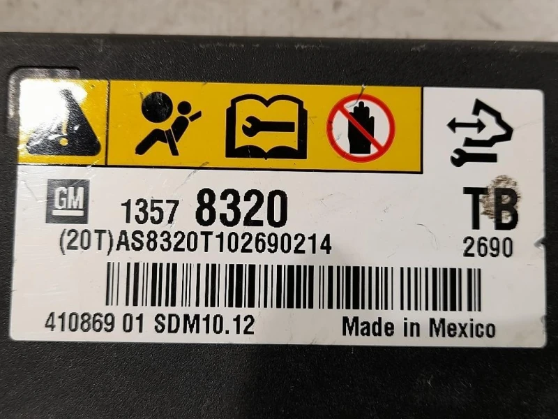 Centralina Air-bag 13578320 Opel Insignia A 2013