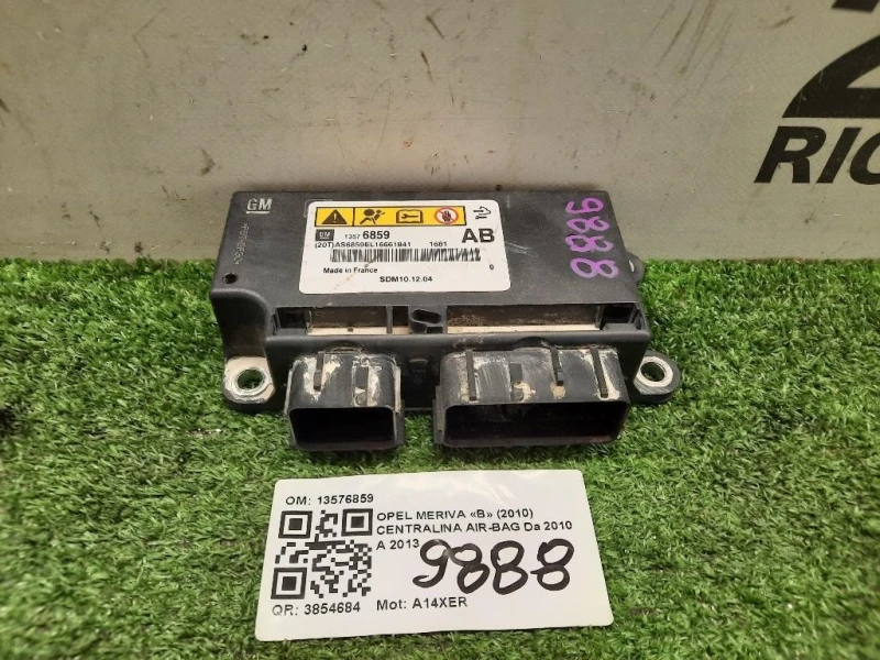 Centralina Air-bag 13576859 Opel Meriva B 2010