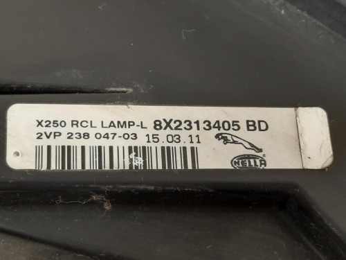 Fanale POST SX 8X2313405BD Jaguar XF I 2008
