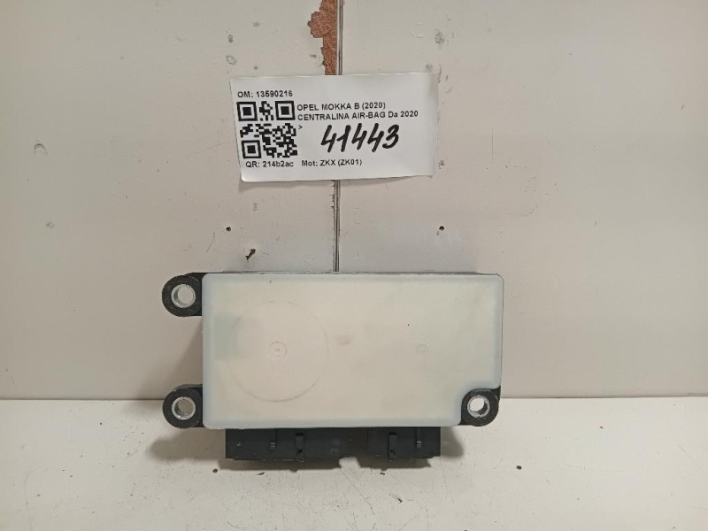 Centralina Air-bag 13590216 Opel Mokka B 2020