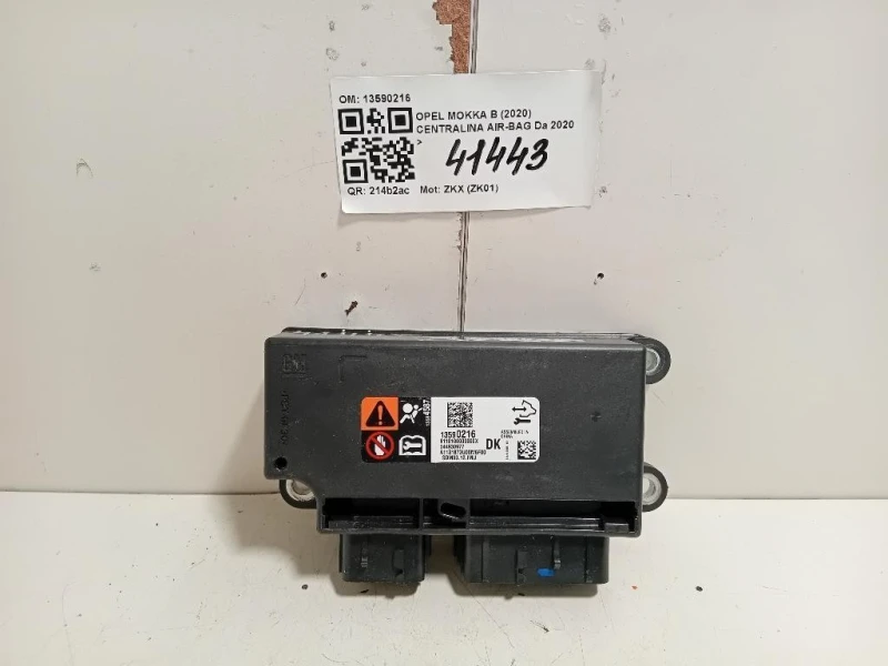 Centralina Air-bag 13590216 Opel Mokka B 2020