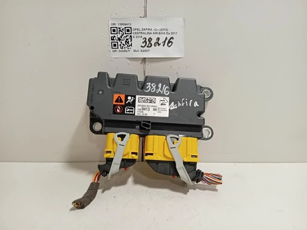 Centralina Air-bag 13589413 Opel Zafira C 2012
