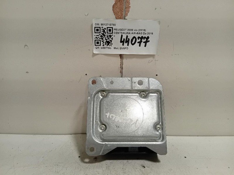 Centralina Air-bag 9812713780 Peugeot 2008 I 2016