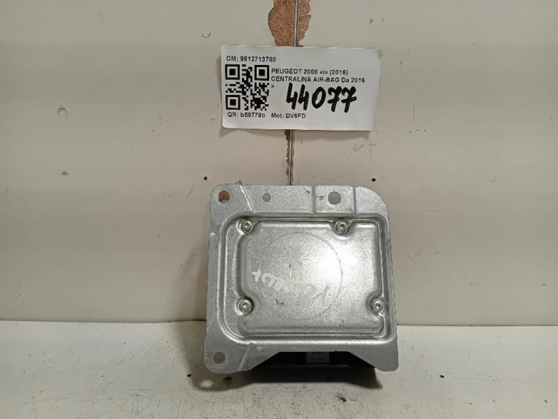 Centralina Air-bag 9812713780 Peugeot 2008 I 2016