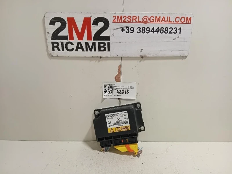 Centralina Air-bag 985106285R Renault Mégane III 2009