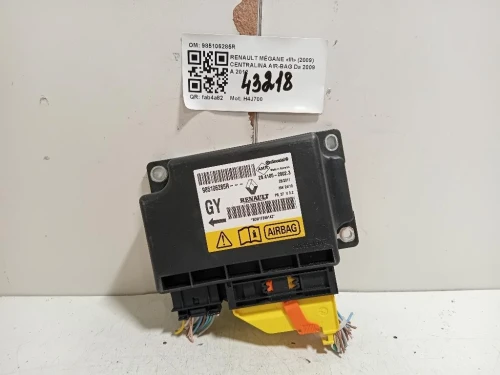 Centralina Air-bag 985106285R Renault Mégane III 2009